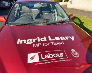 Ingrid Leary’s car covered with dog faeces. PHOTOS: ODT FILES