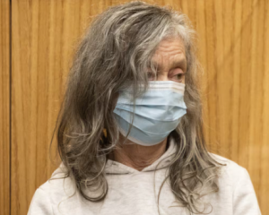Katherine Hughes at sentencing at the High Court in Christchurch. Photo: George Heard