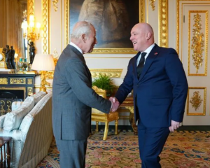 King Charles and Christopher Luxon met at Windsor Castle. Photo: supplied 