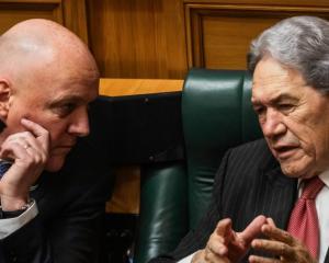 Prime Minister Christopher Luxon (L) and Deputy Prime Minister Winston Peters. Photo: RNZ