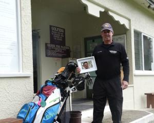 Nobby Roderick is looking forward to holding another memorial golf day for his son Tane who died...