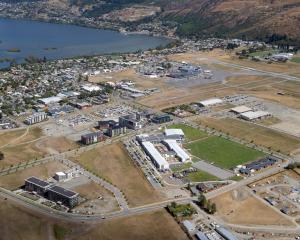 An aerial view of the Remarkables Park. PHOTO: STEPHEN JAQUIERY