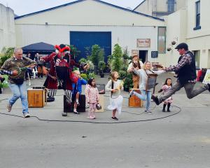 Interactive show The Backyard Skiffle Band is one of several family-friendly events on during the...