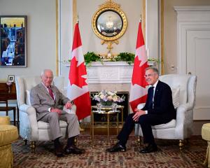 King Charles meets Canadian Prime Minister Mark Carney in Ottawa, Canada, earlier this week....