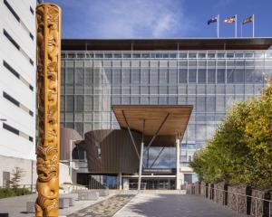 Christchurch City Council staff working on the north side of Te Hononga Civic Offices are being...