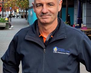 New Queenstown emergency management adviser Dave Grimes. PHOTO: GUY WILLIAMS