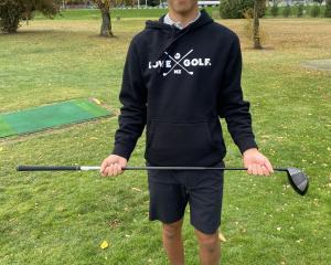 Golfer Ricky Kang, 17. PHOTO: PHILIP CHANDLER