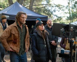Co-producer and cast member Lance Giles and his wife, writer/director Jordana Stott. PHOTO:...