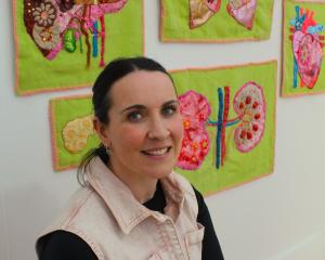 Invercargill artist Amber Timpany’s exhibition ‘‘Perfect Match’’ tells the story of the sudden...