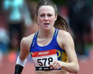 Anna Grimaldi, competing at the national track and field championships in Dunedin in March, won...