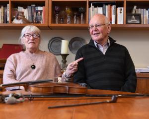Heinke Sommer-Matheson and Peter Matheson. Photo: Gregor Richardson