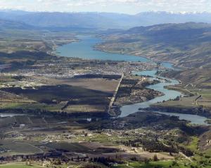 Bannockburn and Cromwell with Lake Dunstan in the background. PHOTO: STEPHEN JAQUIERY