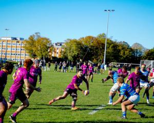  University of Canterbury first-five James White may be in line for a promotion to the Crusaders...