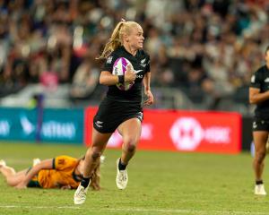 Jorja Miller scored one of the Black Ferns Sevens tries as the won the World Sevens Series...