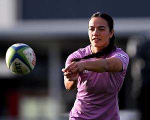 Stacey Waaka has been named to start at centre for the Black Ferns tomorrow. PHOTO: GETTY IMAGES

