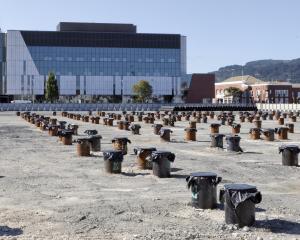 The Dunedin hospital inpatient site with the outpatient building behind. PHOTO: GERARD O’BRIEN