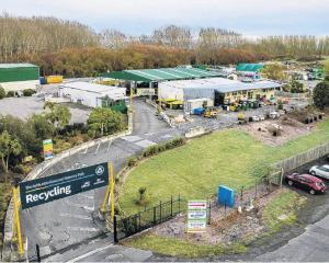 Ashburton Resource Recovery Park. PHOTO: ASHBURTON DISTRICT COUNCIL