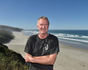 Jim Fyfe, pictured at Tomahawk Beach, has spent the past 26 years working with sea lions and...