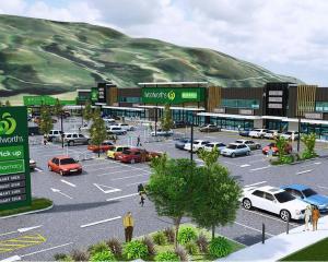 An artist’s impression of Woolworths’s proposed Ladies Mile supermarket. IMAGE: SUPPLIED
