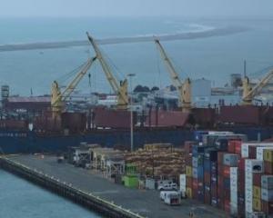 Port Nelson has been fined $110,000 after a worker fell into the sea from a ship, after a guard...