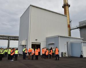 The new electric boiler plant at Fonterra Edendale. PHOTO: GREGOR RICHARDSON
