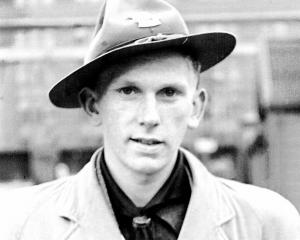 Owen Rodgers in scout regalia for the World Scout Jamboree in France in 1947. PHOTOS: SUPPLIED
