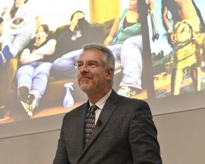 Prof Brad Gregory delivers the second in his Thomas Burns Memorial series of lectures. Photo:...