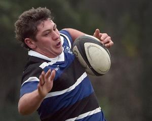 Kaikorai loose forward Lucas Casey stood out with a dynamic effort against Alhambra-Union at...