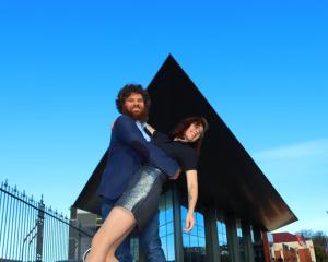 Kieran Ford and Sibby Dillon are ready to shine at the Dunedin Swing Festival. PHOTO: SAM...