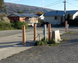 Residents of Teviot St in Roxburgh want a sewage dump station moved. PHOTO: SUPPLIED.