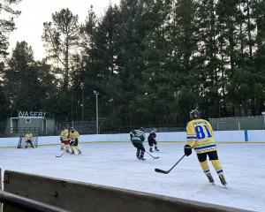 Queenstown Goldrush on their way to beating Christchurch at the 2023 Erewhon Cup tournament at...