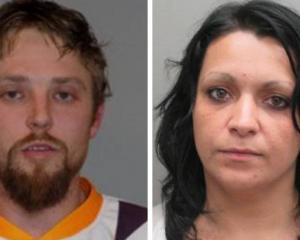 The bodies of Cory Breton (left), 28, and Iuliana Triscaru, 31, were found in a large metal...