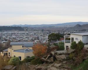 Houses on Bridge Hill overlooking Alexandra. PHOTO: ELLA JENKINS