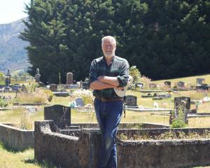 Lake Hāwea farmer, contractor and Hāwea Cemetery sexton, Donald Urquhart. PHOTO: APL FILES