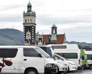 The Thomas Burns St car park. Photo: Peter McIntosh