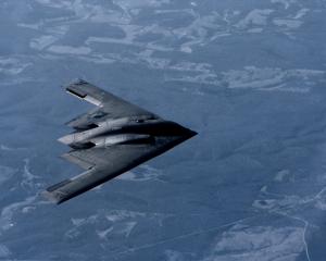 The United States is reportedly moving B-2 bombers to the Pacific island of&nbsp;Guam. File photo...