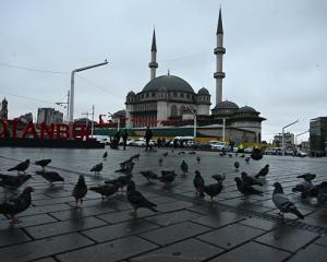 At least 30 people were detained in central Istanbul. Photo: Getty Images