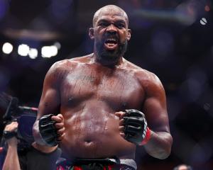 Jon Jones at Madison Square Garden on November 16, 2024 in New York City. Photo: Getty Images