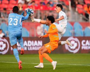 Eli Just scored the All Whites' winning goal against Ivory Coast. Photo: Getty Images 