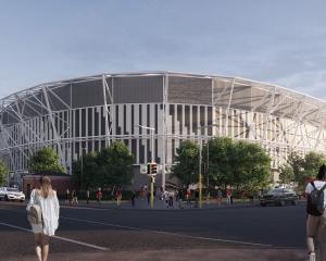 One New Zealand Stadium is due to open in April next year. Photo: CCC