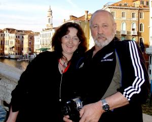 Jim and Cath Lilley on the Rialto Bridge while holidaying in Venice in 2007. After 16 years...