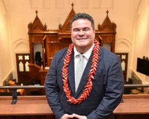 Judge Hermann Retzlaff is ready to start work at the Dunedin District Court after his song-filled...