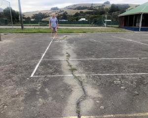After years of wear and tear, the tennis courts at the Akaroa Recreation Ground have become...