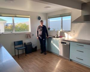 Game changer . . .The sunny, spacious new kitchen at the Dunedin Night Shelter, part of a recent...