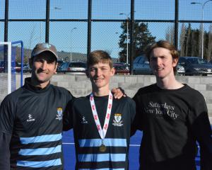 Accomplished . . . Jordan, Finn and Patrick Ward are former King’s High School pupils. PHOTO:...