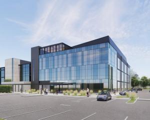 A artist's impression of the new Forté Hospital facility from the Peterborough St entrance. Image...