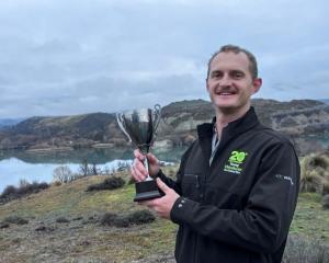 Carrick vineyard manager Damon Lovell. PHOTO: SUPPLIED