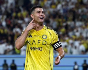 Cristiano Ronaldo celebrates scoring for Al Nassr last month. Despite vast wealth, the football...