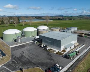 The new Hornby plant will be similar to Ecogas' Reporoa organics processing facility near Rotorua...