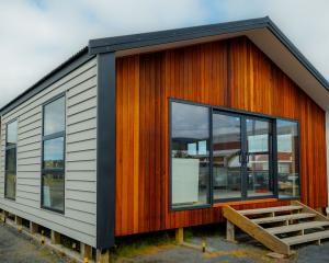 The 2024 Otago Polytechnic charity house auction house exterior. PHOTOS: SUPPLIED